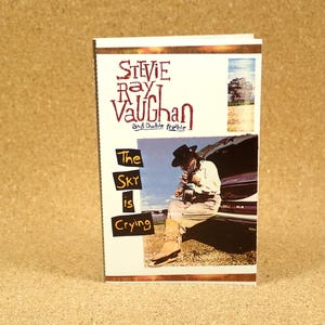 Stevie Ray Vaughan And Double Trouble Cassette Tape - The Sky Is Crying Album - US Recording - 1990s Epic Records - Blues Rock - Near Mint