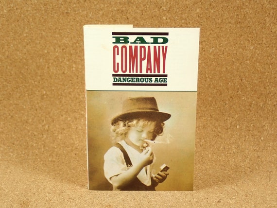 Bad Company Cassette Tape - Dangerous Age Album - US Recording