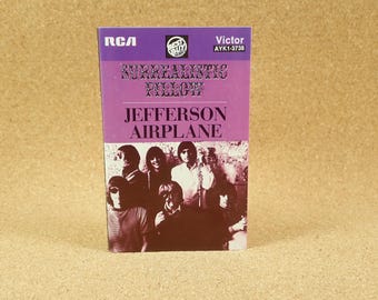 Jefferson Airplane Cassette Tape - Surrealistic Pillow Album - US Recording - 1970s RCA Records - Psychedelic Rock - Near Mint Condition