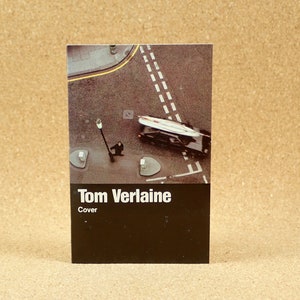 Cassette Tom Verlaine - Album de pochettes - Enregistrement américain - 1984 Warner Bros. Records - Presque neuf