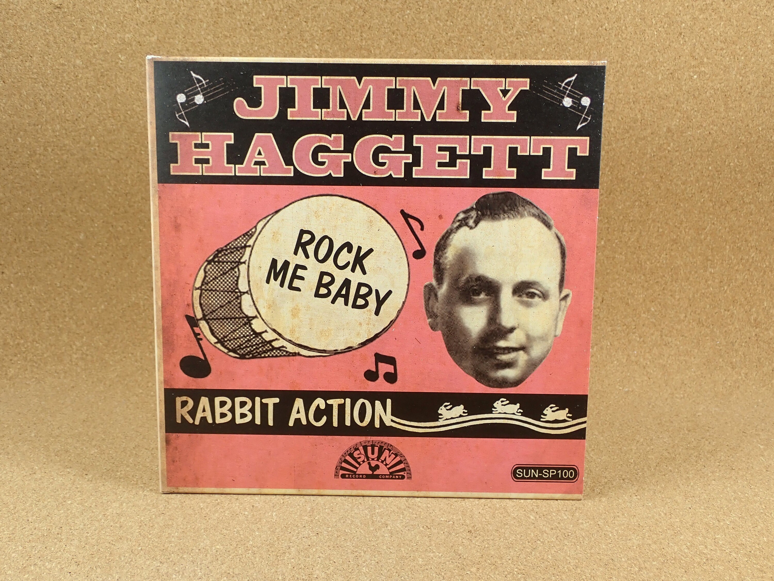 Jimmy Haggett Rock Me Baby Vinyl Record Sun Records Near | Etsy