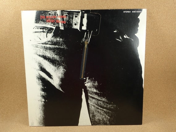The Rolling Stones Sticky Fingers 1971 Large Zipper Cover Vinyl Discogs