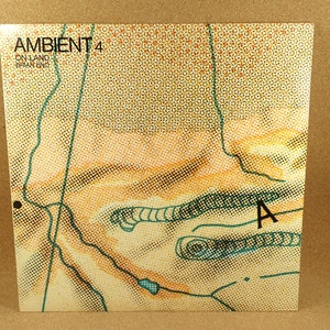 Brian Eno Vinyl Record -  Ambient 4 (On Land) Album - 1982 Editions EG Records - Electronic - Near Mint Condition