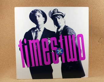 Times Two - X2 Album - Electronic Rock Power Pop Vinyl LP Music - Near Mint Condition