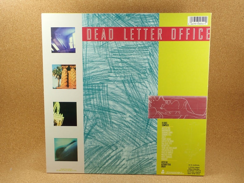 R.E.M. Vinyl Album Dead Letter Office Record 1987 I.R.S. Etsy