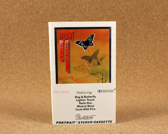 Heart - Dog & Butterfly Kassette Tape - US Aufnahme - 1978 Portrait Cords - Vintage Music - Nahezu neuwertiger Zustand