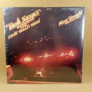 Bob Seger & The Silver Bullet Band Vinyl Record - Nine Tonight Album - 1980s Capitol Records - Classic Rock - Mint Condition (Sealed)