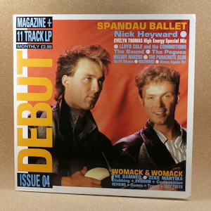 Debut LP Magazine - Various Artists - Issue 04 - 1984 UK Magazine with Record - Compilation Vinyl Album - Near Mint Condition