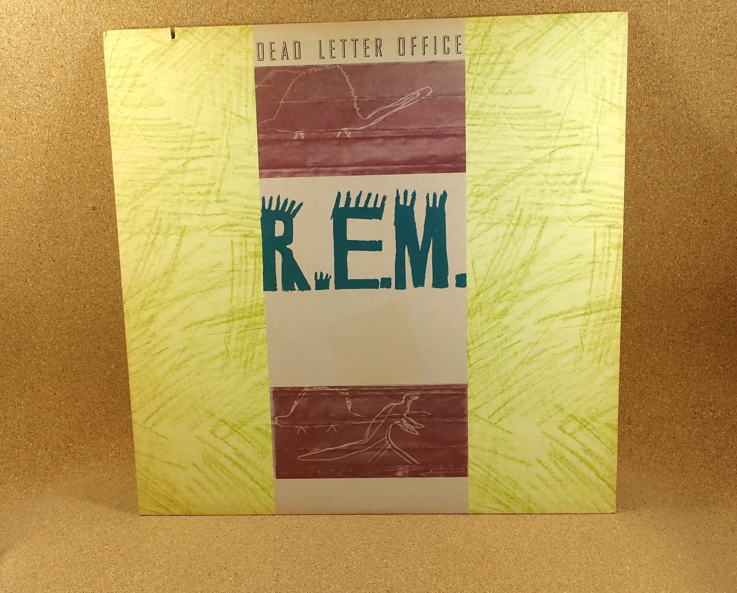 R.E.M. Vinyl Record - Dead Letter Office Album - US 1980s I.R.S.