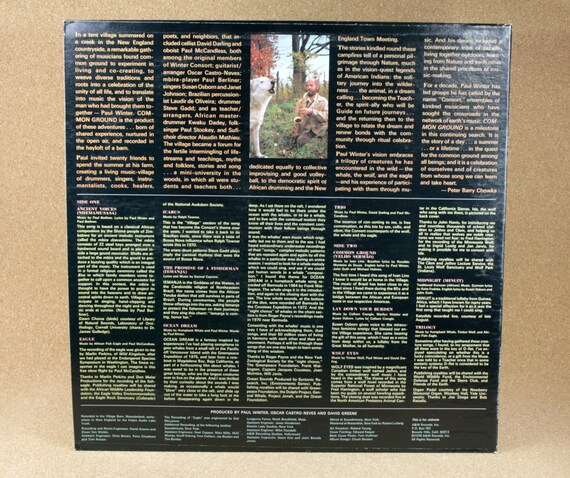 Paul Winter Vinyl Common Ground Album 1978 Us Pressing Near Mint Condition - 