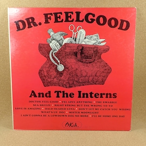Dr. Feelgood And The Interns Vinyl Record -  Dr. Feelgood And The Interns Album - 1962 Okeh Records - Blues Piano - Near Mint Condition