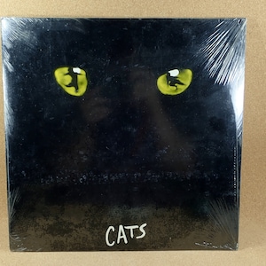 Andrew Lloyd Webber Vinyl Record - Cats - Complete Original Broadway Cast Recording Album - 1983 Geffen Records - Mint Condition