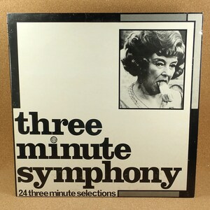 Various - Three Minute Symphony Vinyl Album - 1984 X Tract Records - Near Mint - Rare