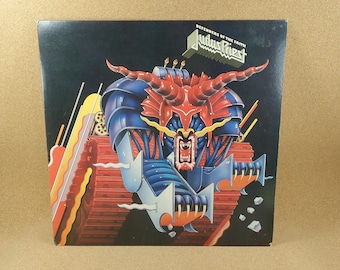 Judas Priest Vinyl Record - Defenders of the Faith Album - 1984