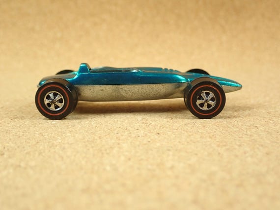 Hot Wheels Redline Shelby Turbine - 1960s Aqua Diecast Car
