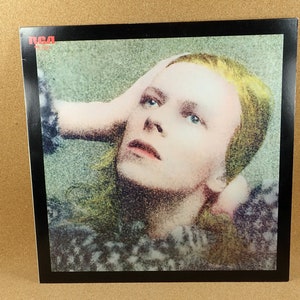 David Bowie Vinyl Record - Hunky Dory Album - 1982 RCA Records - Glam Rock - Near Mint Condition