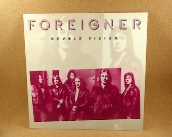 Foreigner Vinyl Record - Double Vision Album - 1978 Atlantic Records - Pop Rock - Near Mint Condition