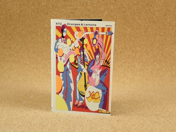 Xtc Oranges And Lemons Cassette Tape Us Recording 19 Etsy