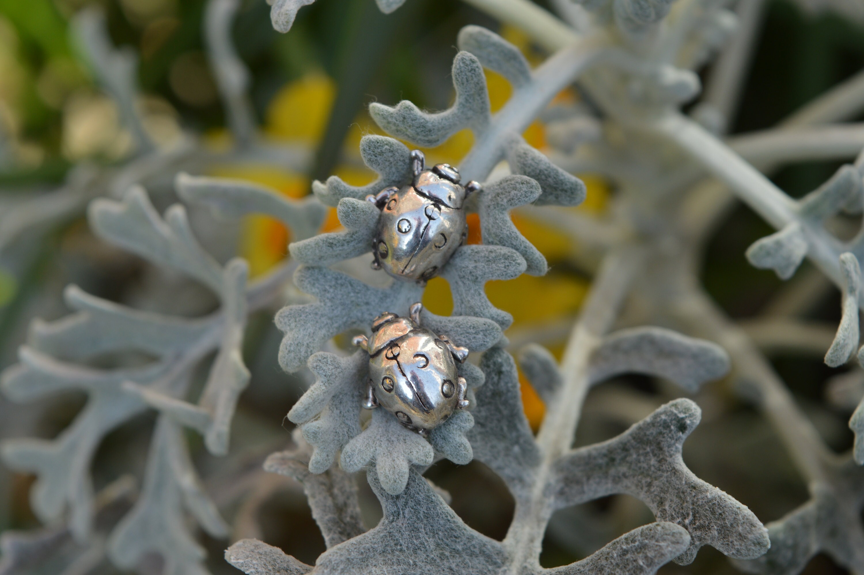 Acrilico Carino Coccinella Bug Orecchini Pendenti Regali per