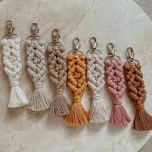 Macramé Keychain