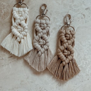 Macramé Keychain