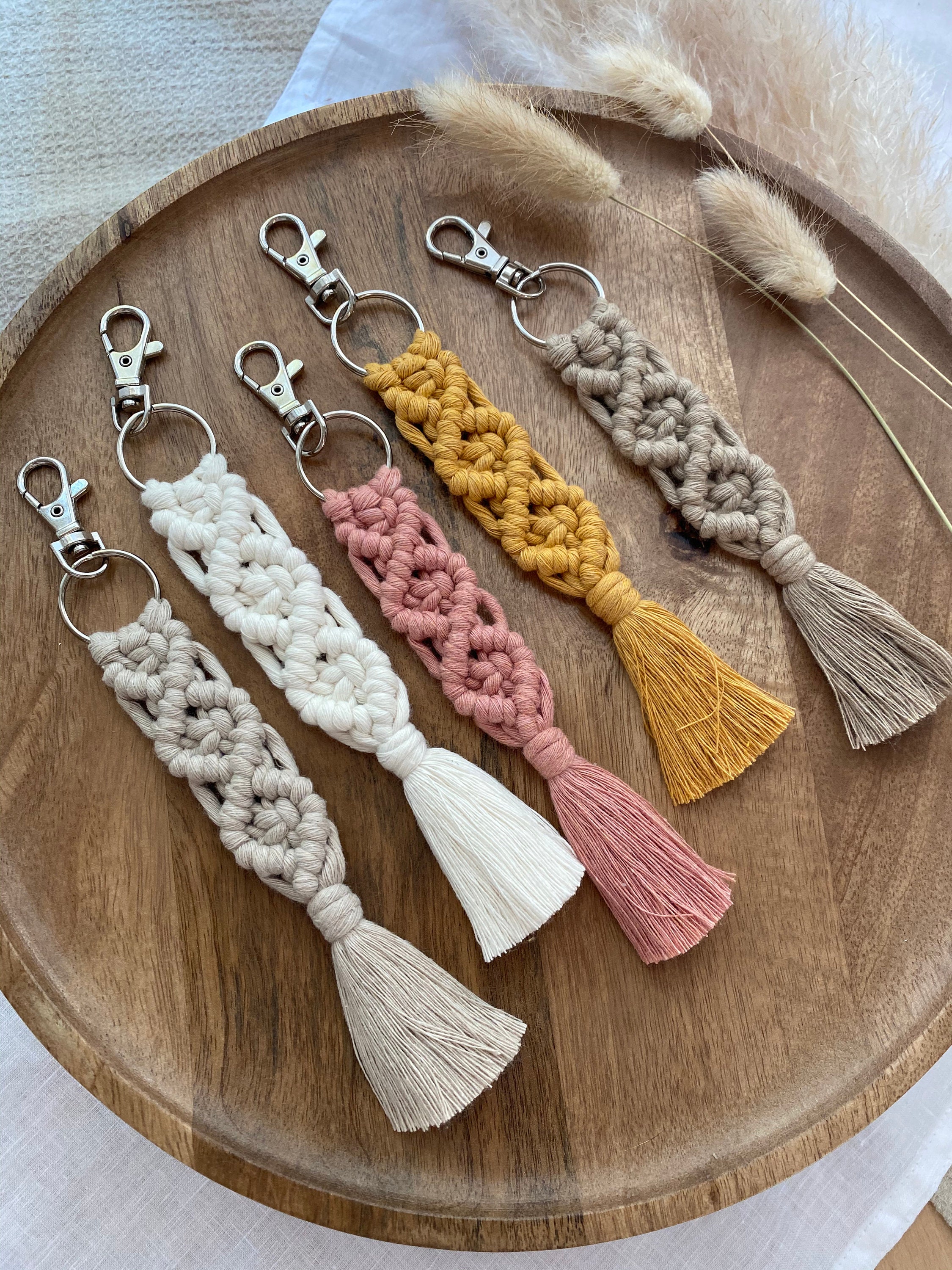 Macrame Keychain 