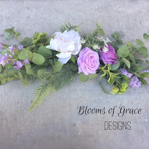 Welcome sign flower decoration, flower decor,  welcome guest, archway flowers.