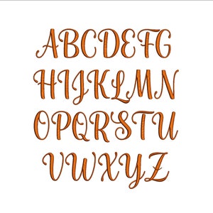 FONTES DE BORDADO - Arquivo de bordado de máquina digital Sophia Font - Design de bordado Baby Lee - Download instantâneo - 2 POLEGADAS