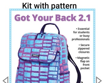 Mochila Got Your Back 2.0/2.1 Kit de suministros con patrón