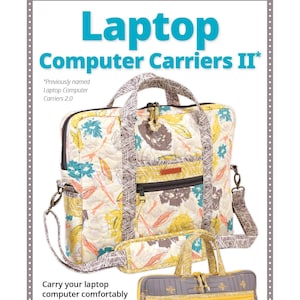 Laptop Computer Carriers 2.0 Patterns by Annie tool case computer organizer laptop bag