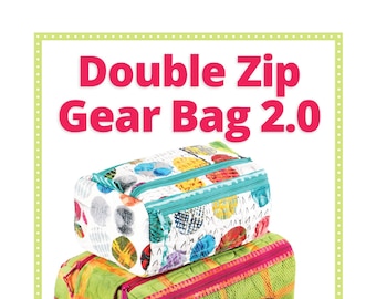 double zip gear bolsa