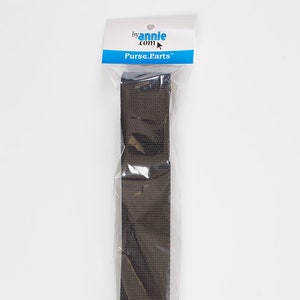Correa de 1,5" x 6 yardas, blanca/negra, de Annie, piezas para carteras, asa para bolsos de hombro