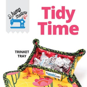 NUEVOS patrones Tidy Time (Jump Starters) de Annie organizador de costura mate Organizador de bandeja de baratijas Suave y estable incluido