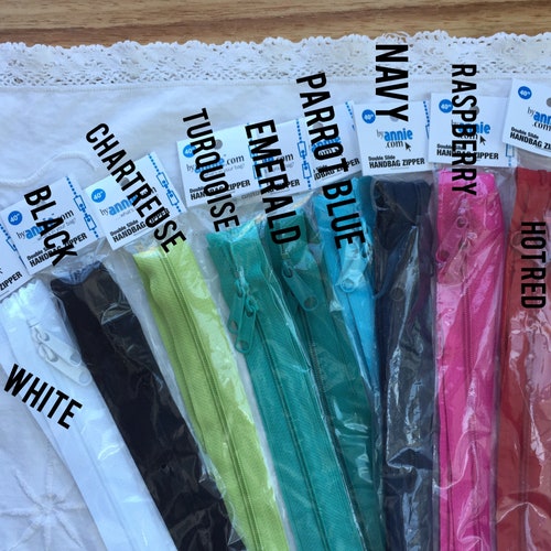 YKK 40 4.5 Nyloncoil Zipper/dual Long Purse Etsy