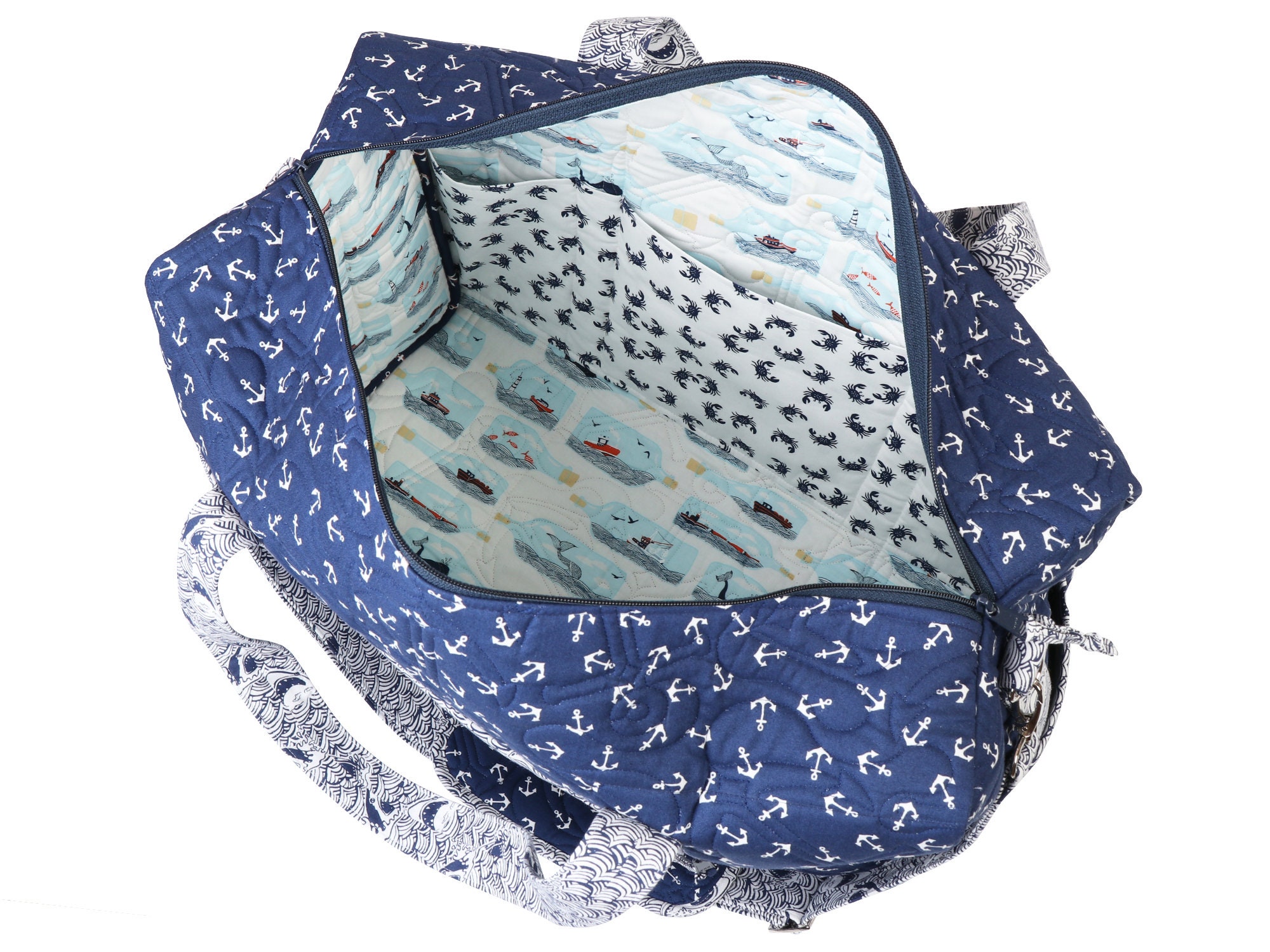 Travel Duffle Bag 2.0II/Patterns by Annie/shoulder bag Etsy