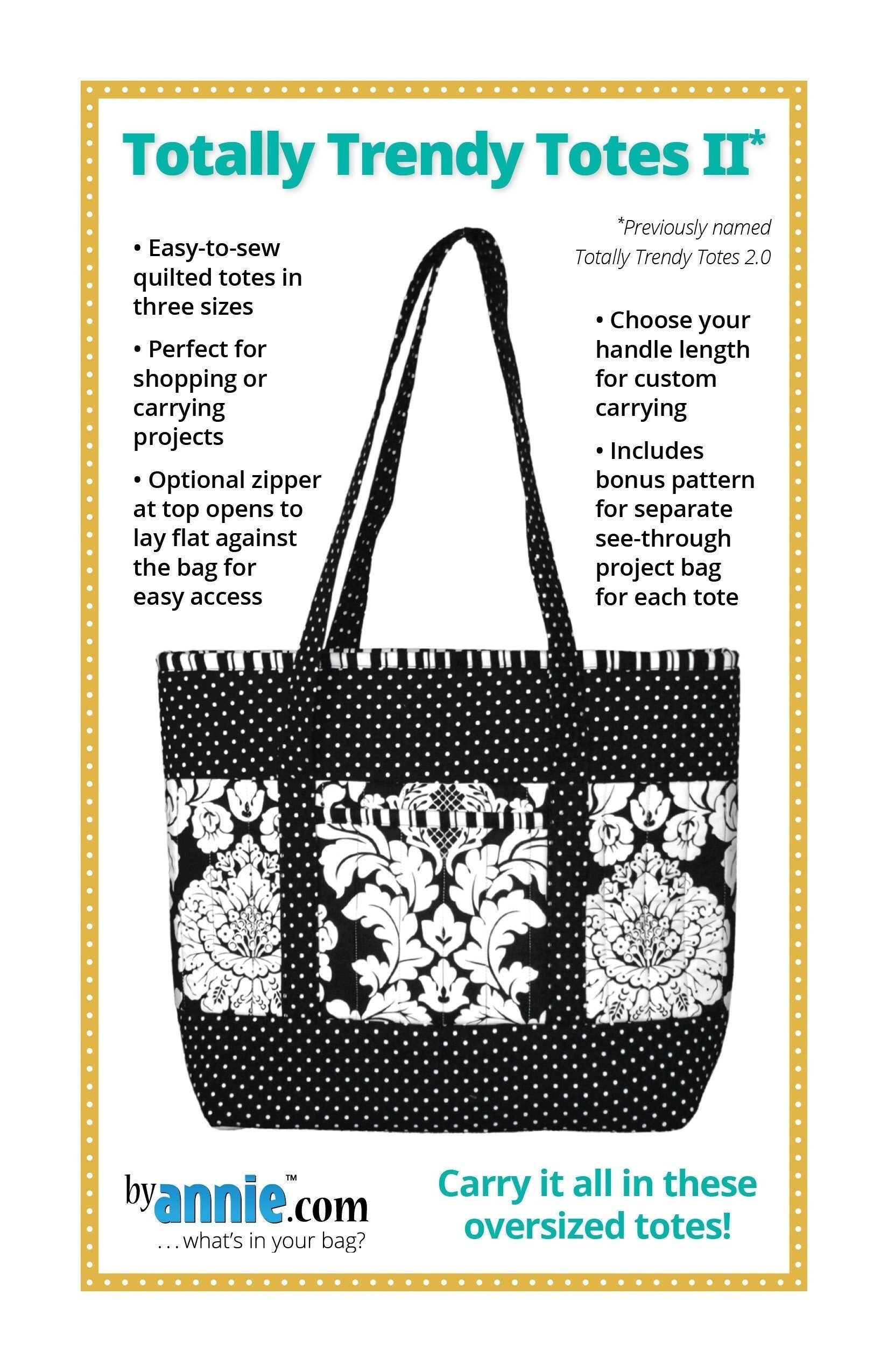Totally Trendy Totes 2.0 - ByAnnie Totally Trendy Totes 2.0 - ByAnnie
