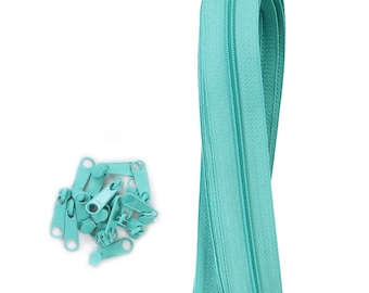 4 yards Zippers by the Yard/16 pulls/Handbag zippers By Annie's/4.5 nylon coil/YKK/Check listing for available colors