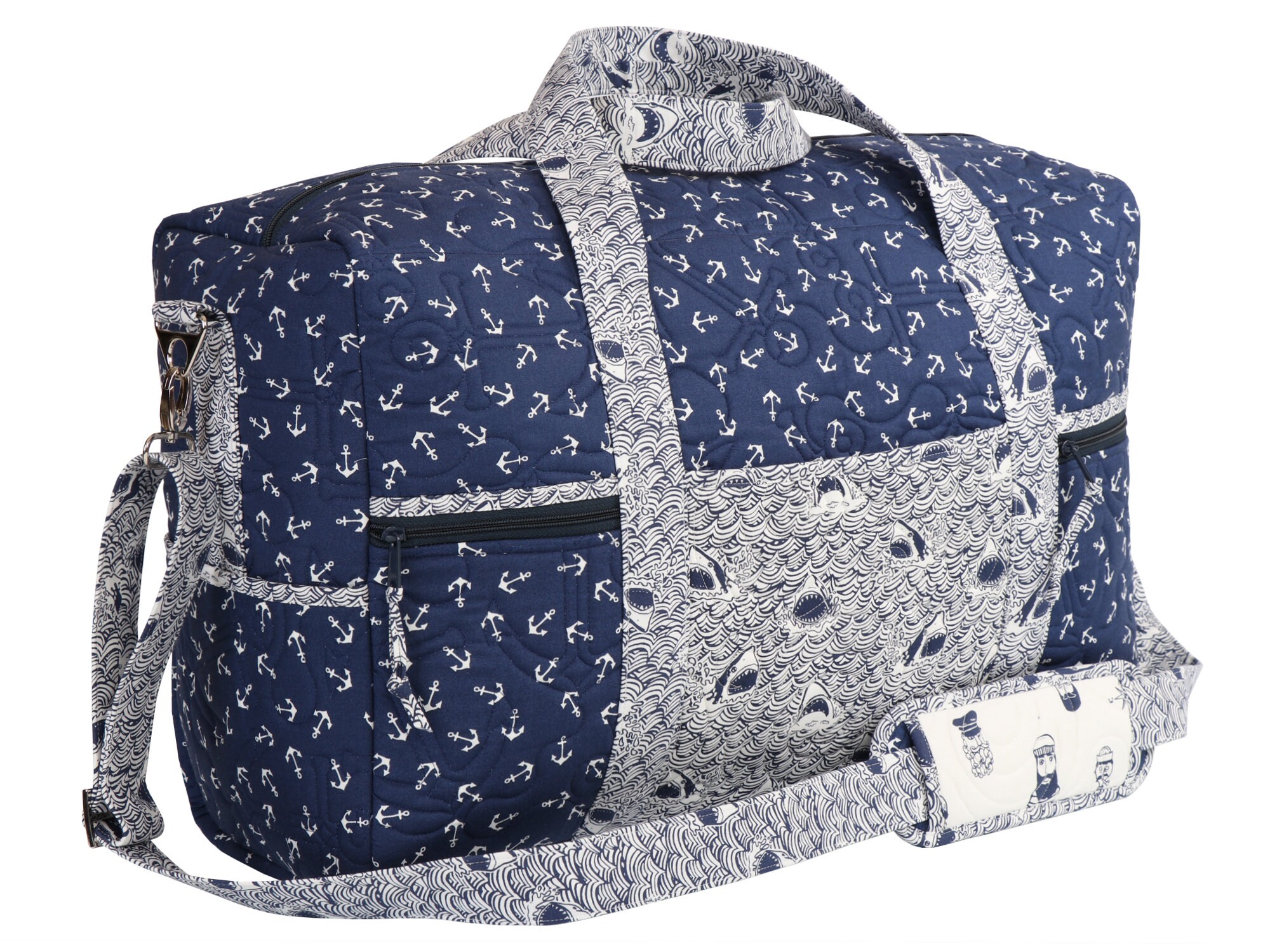 Travel Duffle Bag 2.0II/Patterns by Annie/shoulder bag Etsy