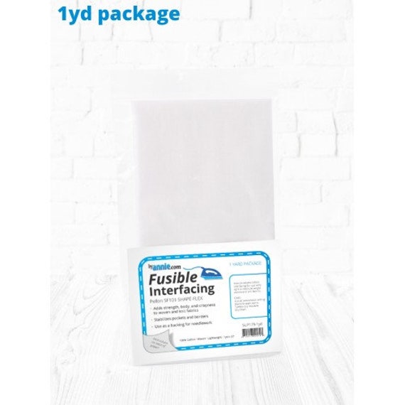 Shapeflex Woven Fusible Interfacing/1 Yard Pkg/sewing Notion/bag  Supplies/sf101 