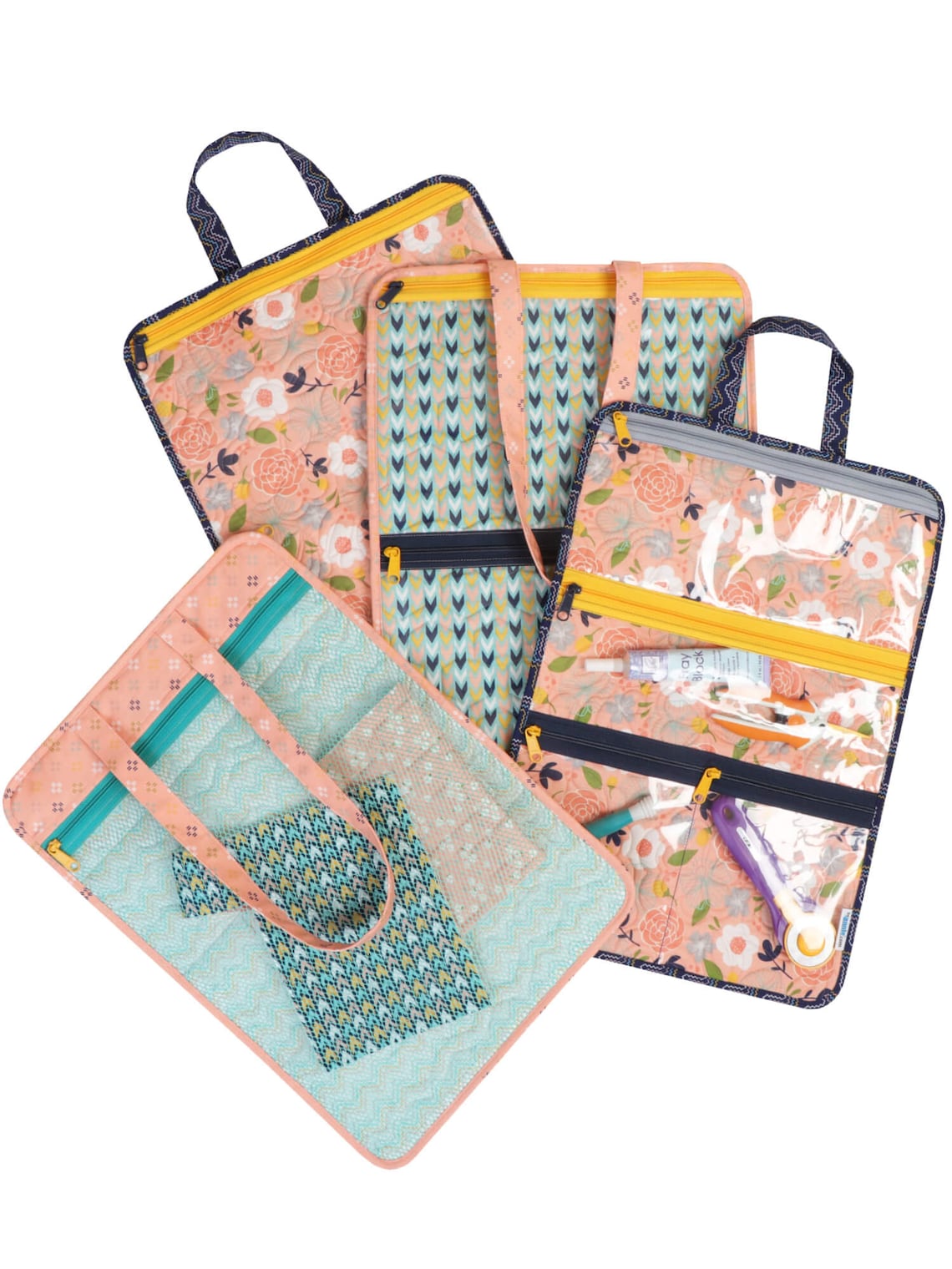 Pocket Packers/patterns by Annie/paper Pattern/zipper Compartments ...
