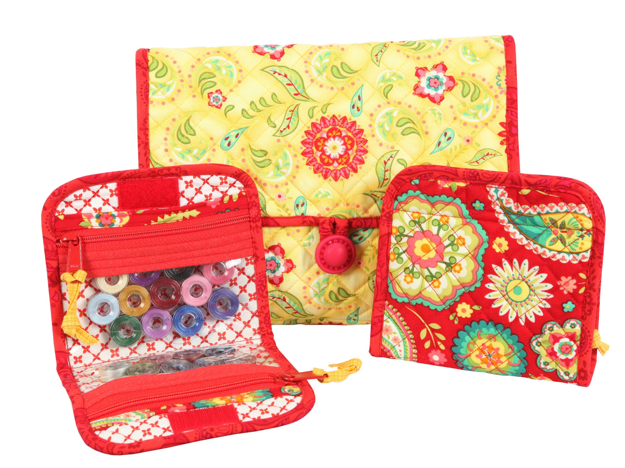 Thread Dispenser Sewing Case Pattern: Project Organizer (paper Pattern ...