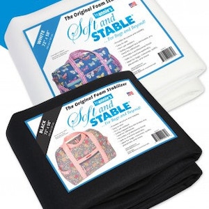ByAnnie's Soft and Stable Foam Stabilizer: 72" x 58" - Lightweight Interfacing