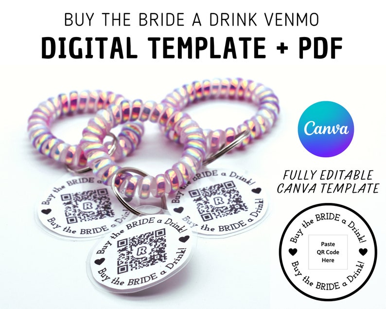 Buy The Bride A Drink Venmo Template