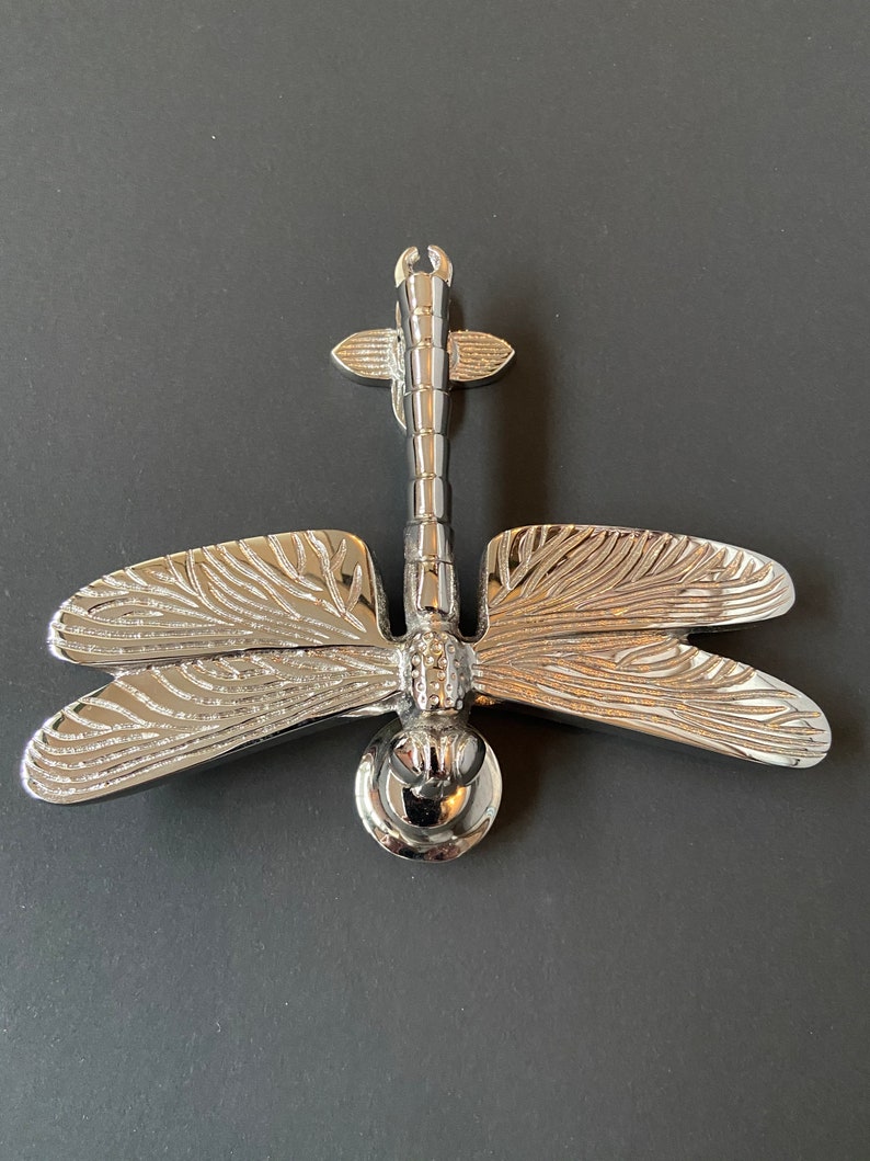 Brass Dragonfly Door Knocker - Brass Finish