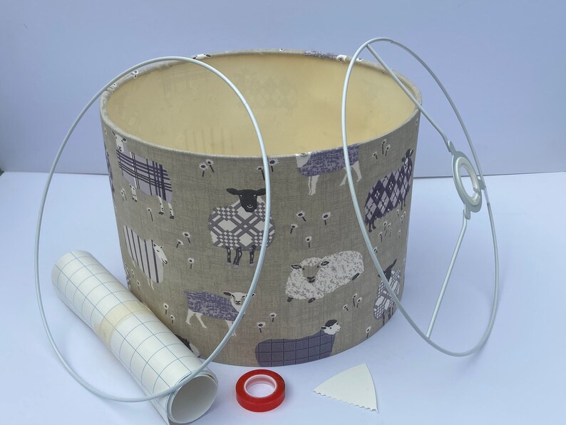 Drum Lampshade Making Kit 30cm make Your Own Etsy UK