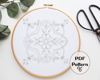 Celtic Design 4, Hand Embroidery Pattern, PDF pattern, Embroidery Pattern, Spring Embroidery, Download PDF, Instant PDF, St Patricks Day