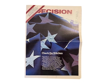 1976 Decision Magazine, Billy Graham Bicentennial Newsletter