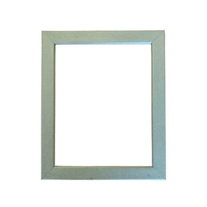 Vintage Sea Foam Green Canvas Frame Liner, Linen Liner Art Frame Moulding