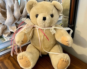 Vintage Mini Cream Teddy Bear: 6