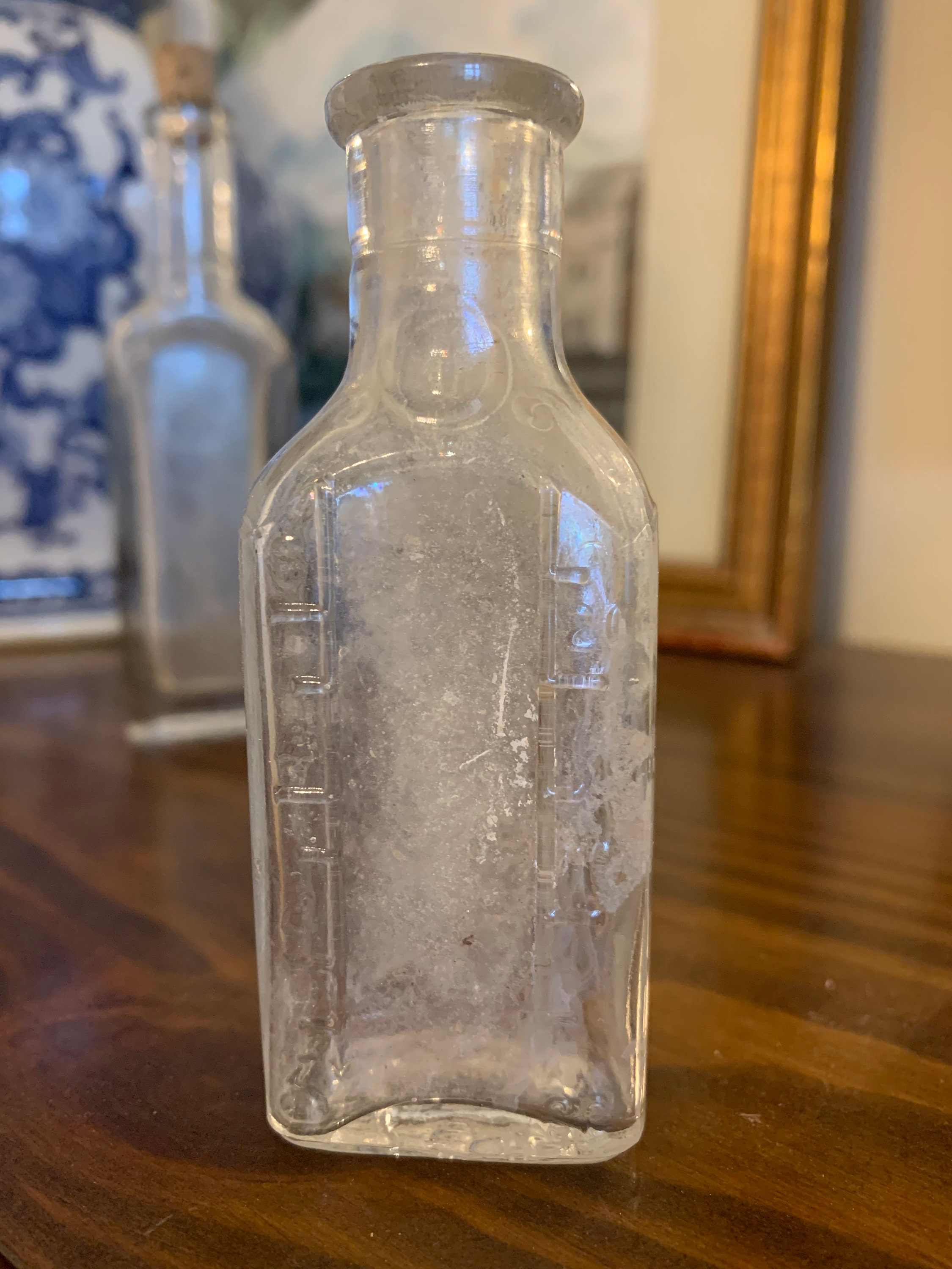 Antique Glass Bottles Sauers Extracts Lambert Pharmacal Co Etsy